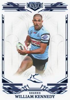 2023 NRL Traders Elite - Mojo Sapphire #MS031 William Kennedy Front